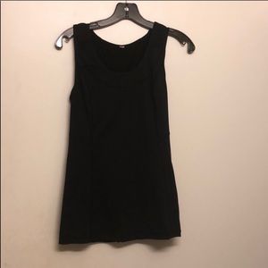 EUC Lululemon Black Ruched Tank